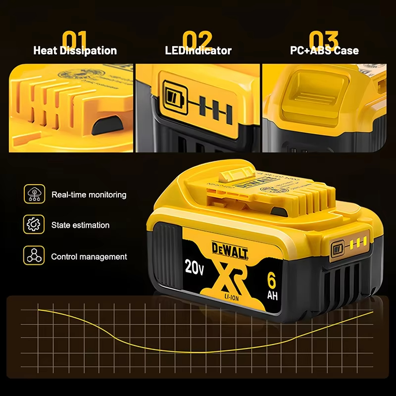 Dewalt Power Tools Xr - Batterie XR DeWalt 20V MAX 6.0Ah