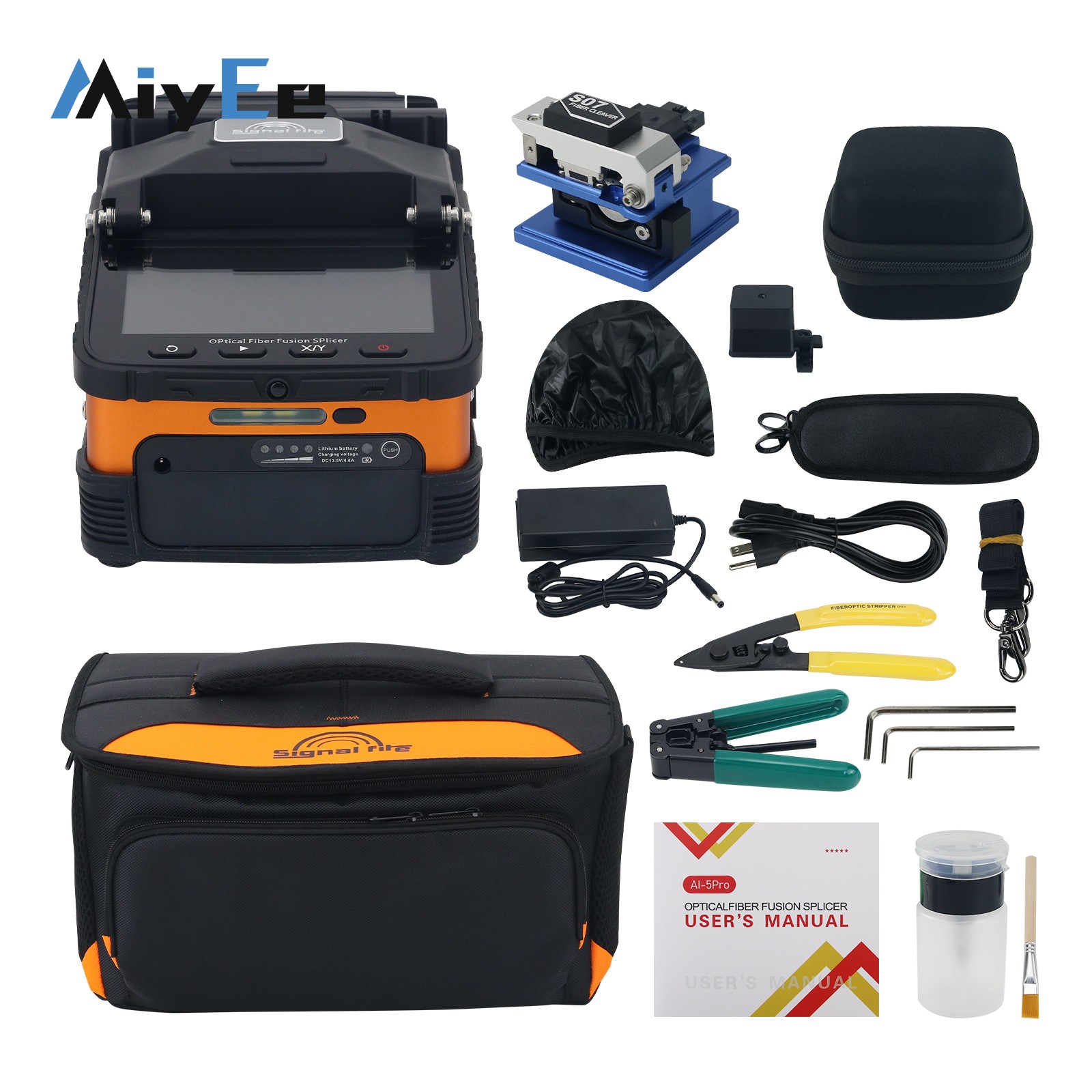 Power Tools Ai - Épissureuse de fibres optiques AI-5Pro, 6