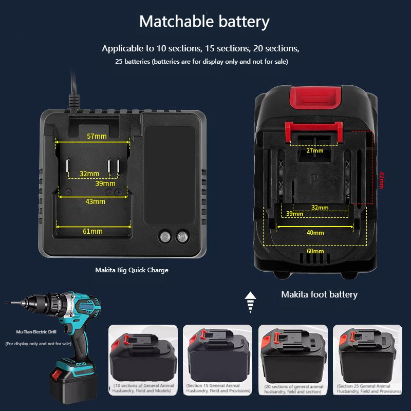 Chargeur EU US 18V 21V pour pe - Power Tools Icon avis et prix